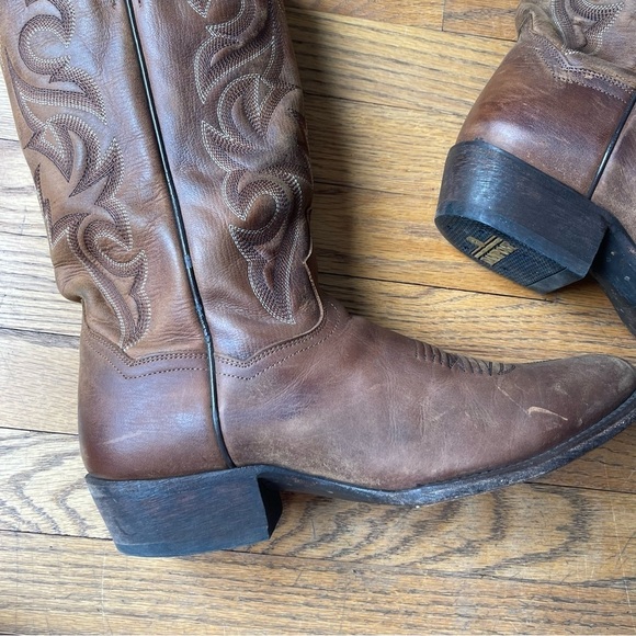 Dan Post Mens Bay Apache 13 Mignon Leather 2159 Size 11 - Picture 5 of 12